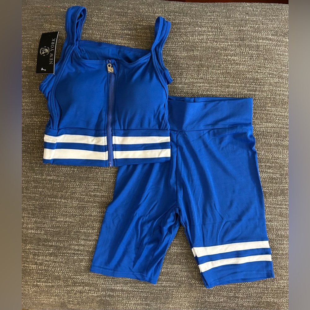 Blue 2 Piece Size S/M